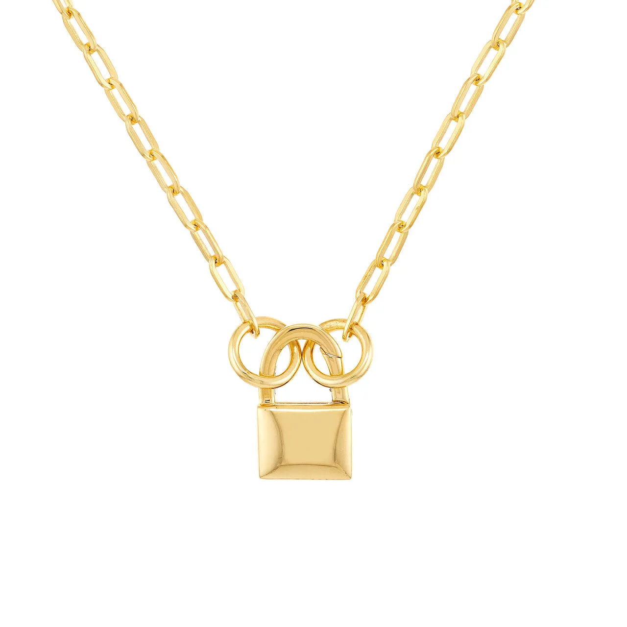 Gold Lock Push Lock
