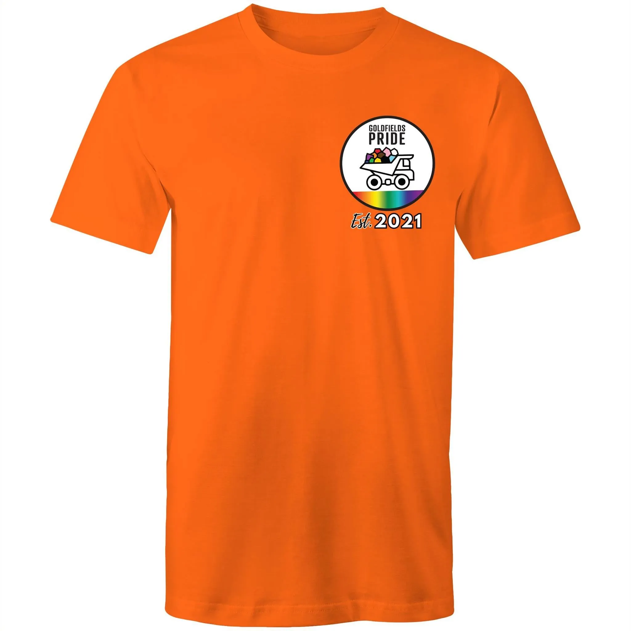 Goldfields Pride Inclusivity in the Goldfields Double Sided T-Shirt Unisex (CLB010)