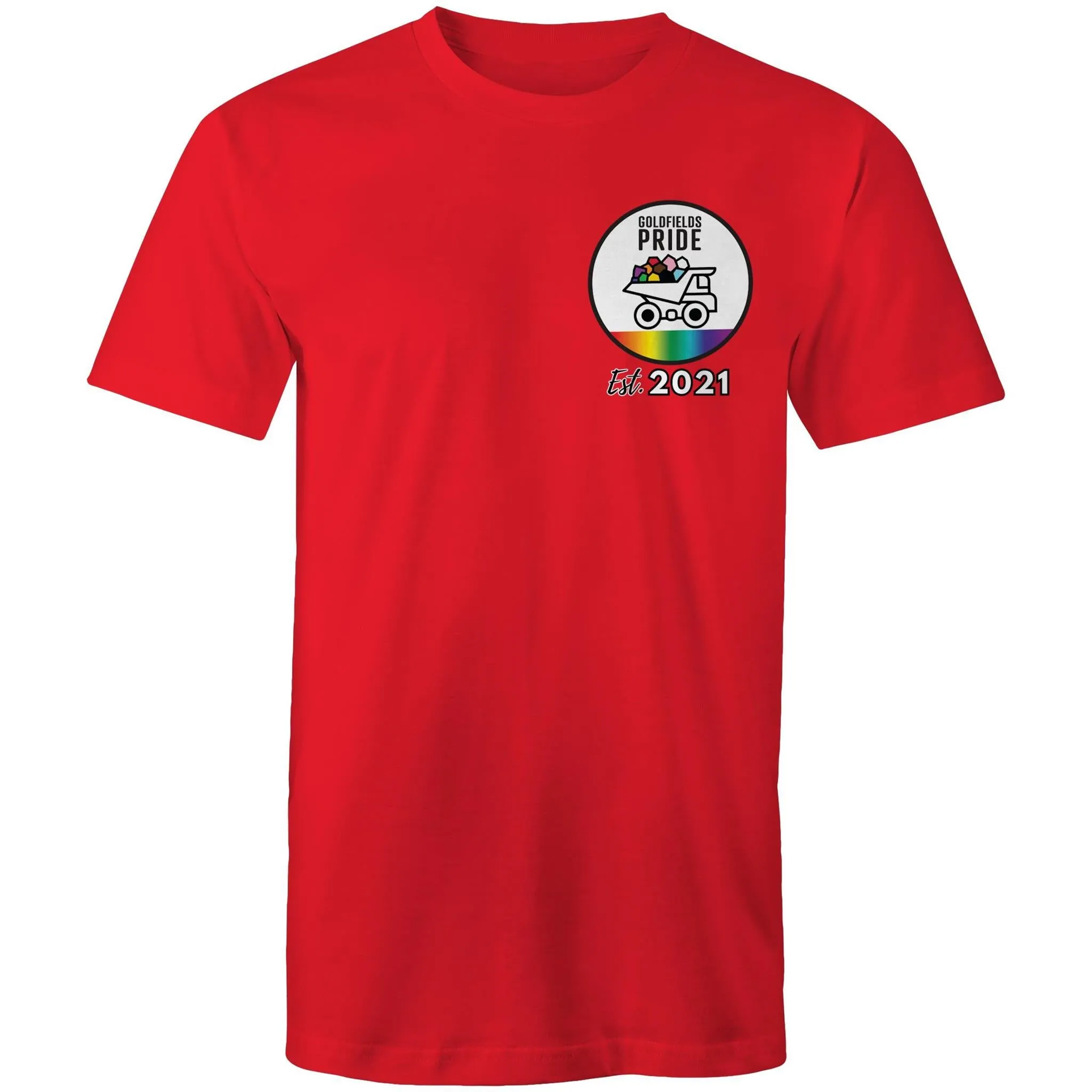 Goldfields Pride Inclusivity in the Goldfields Double Sided T-Shirt Unisex (CLB010)