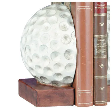 Golf Ball Bookends