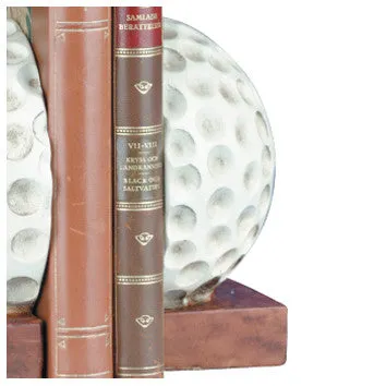Golf Ball Bookends