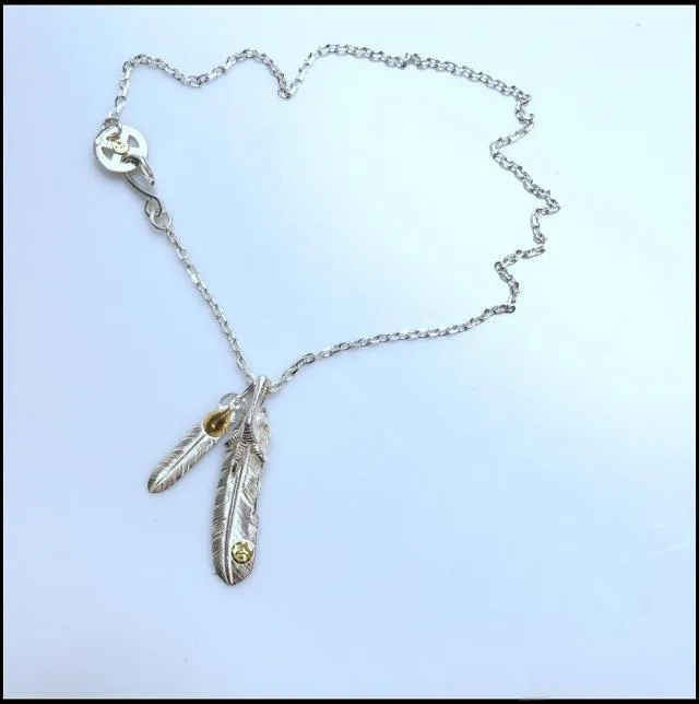Goros Heart Wheel Feather And Feather With Silver Claw Setup