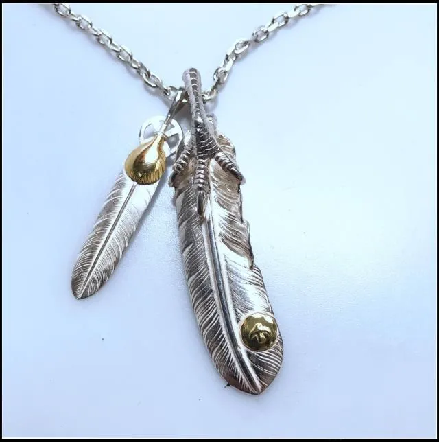 Goros Heart Wheel Feather And Feather With Silver Claw Setup