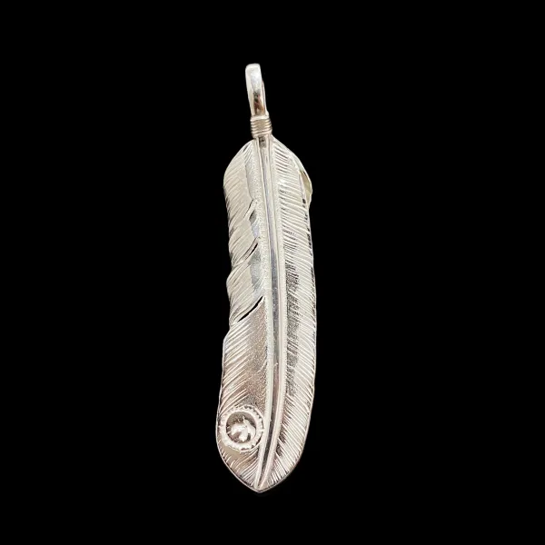 Goros Silver Feather - Facing Left