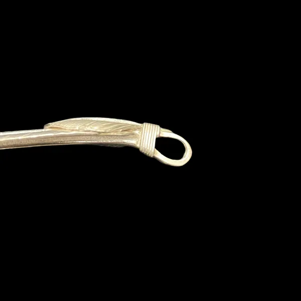 Goros Silver Feather - Facing Left