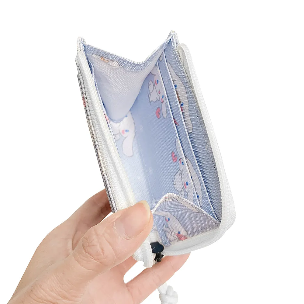 Grinstant x Sanrio Edition - CARA Coins Wallet in Cinnamoroll Overprint