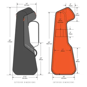 Gruv Gear - GigBlade™ 2 Acoustic Guitar GigBag - Black