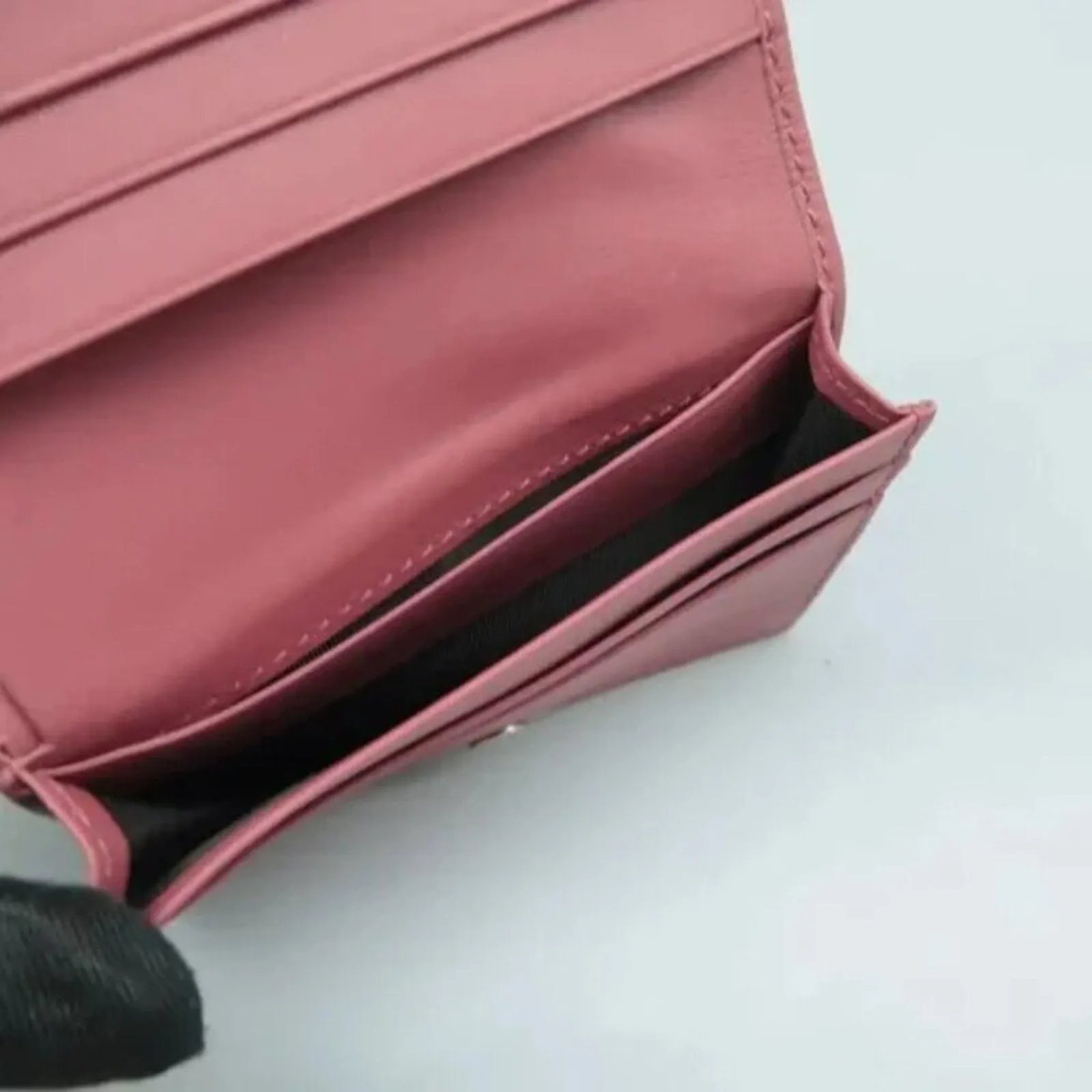GUCCI Blooms Brown Canvas Wallet