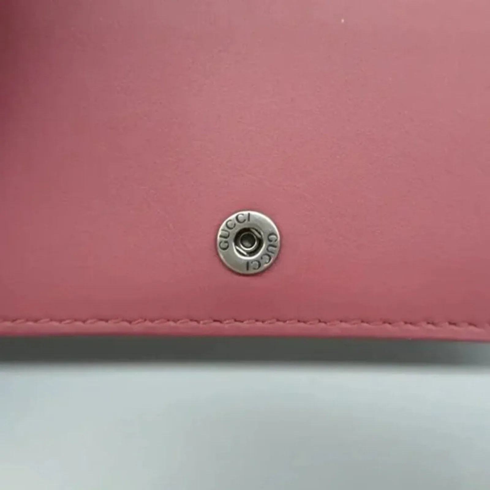 GUCCI Blooms Brown Canvas Wallet