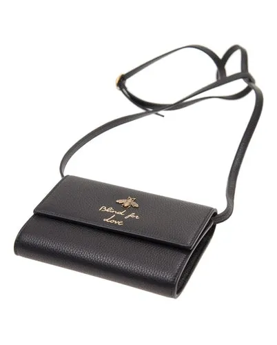 Gucci Cellarius "Blind for Love" Crossbody in Nero