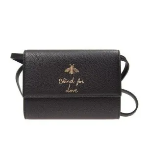 Gucci Cellarius "Blind for Love" Crossbody in Nero