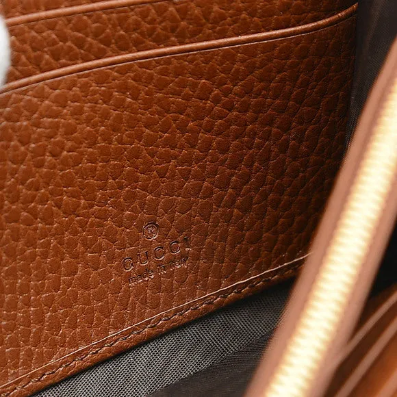 Gucci GG Denim Jackie 1961 Chain Wallet
