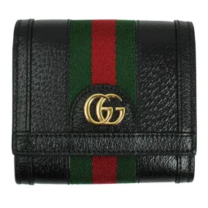 Gucci GG Ophidia Wallet in Black with Web