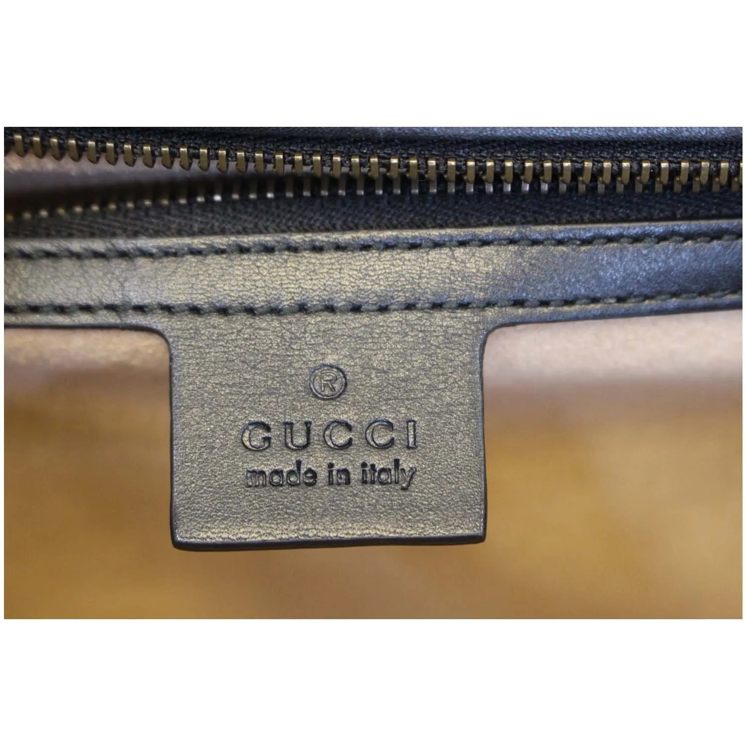 GUCCI Queen Margaret Matelasse Leather Clutch Bag