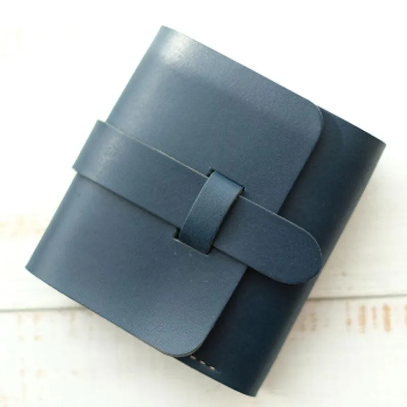 HANDMADE LEATHER Women Cute Trifold Short Small WALLET PERSONALIZED MONOGRAMMED GIFT CUSTOM Card Holder Small Wallet