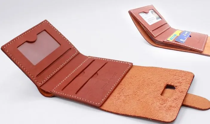 HANDMADE LEATHER Women Cute Trifold Short Small WALLET PERSONALIZED MONOGRAMMED GIFT CUSTOM Card Holder Small Wallet