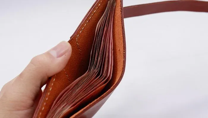 HANDMADE LEATHER Women Cute Trifold Short Small WALLET PERSONALIZED MONOGRAMMED GIFT CUSTOM Card Holder Small Wallet