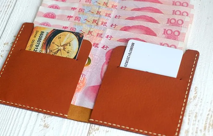 HANDMADE LEATHER Women Slim Short Small WALLET PERSONALIZED MONOGRAMMED GIFT CUSTOM Card Holder Small Wallet