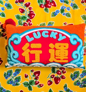 Happy lucky tufty cushions