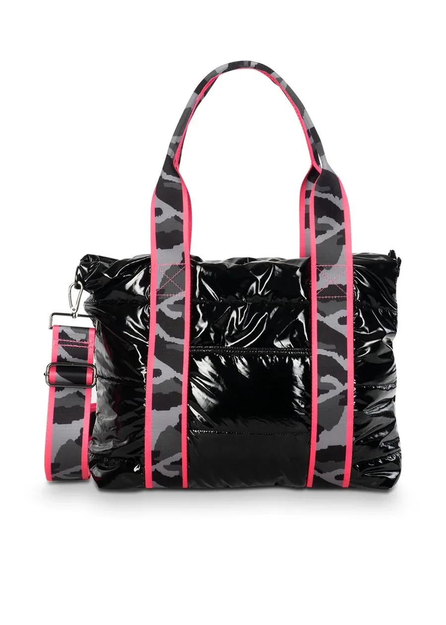 Haute shore Jaime puffer tote A Diva
