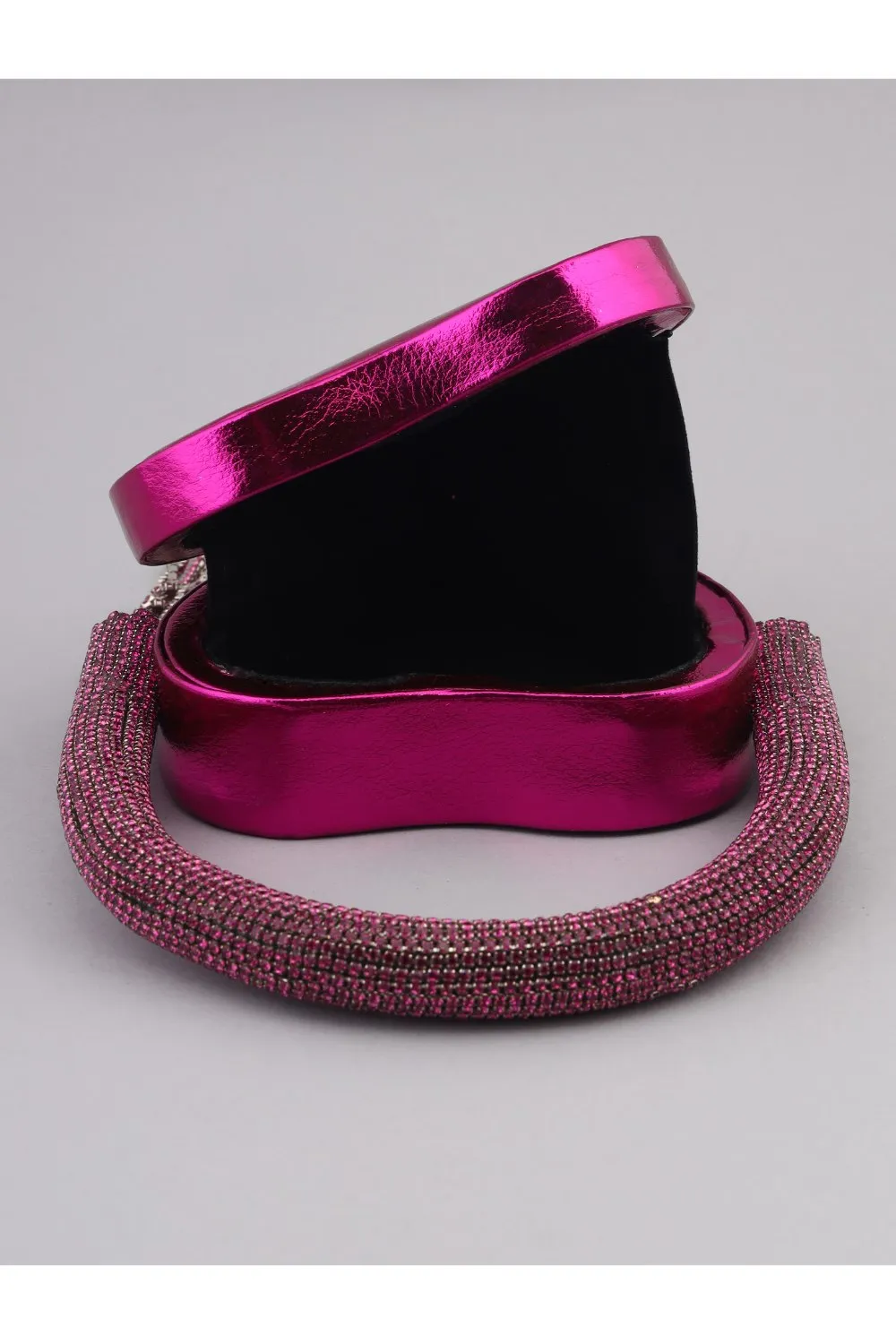 Heart Shaped Bag Pink Clutch