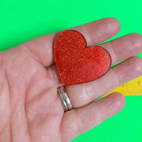 Hearts 15mm to 60mm