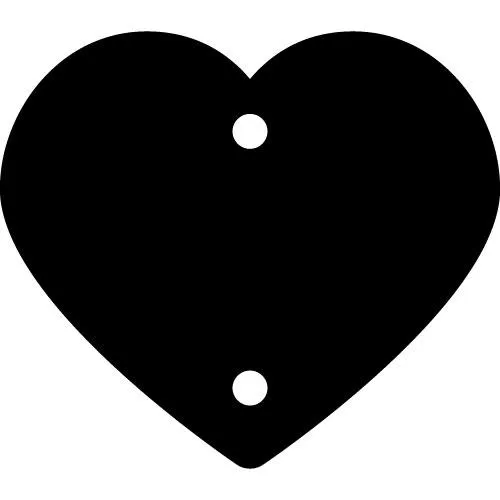 Hearts 15mm to 60mm
