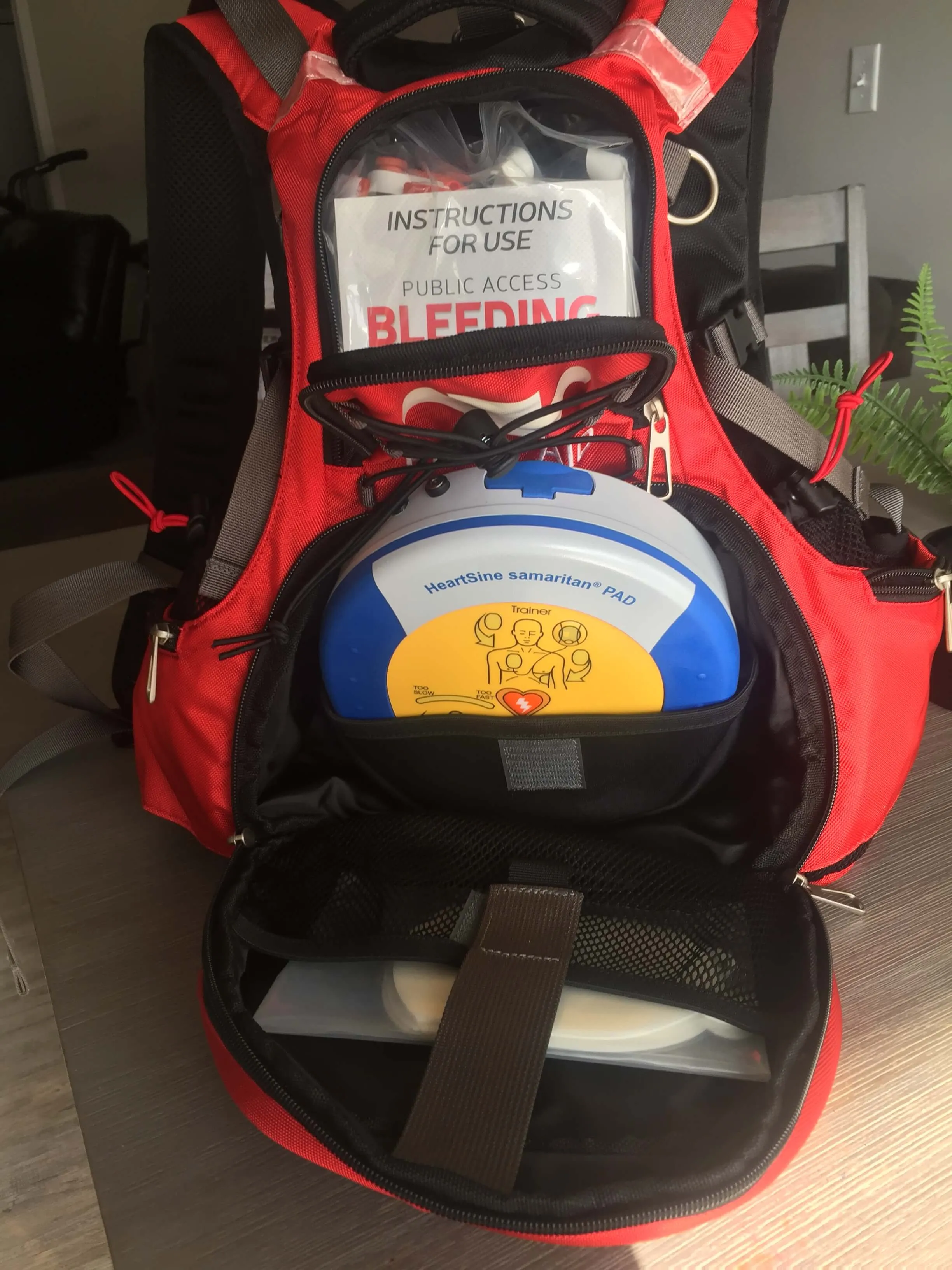 HeartSine Samaritan PAD Rescue Backpack