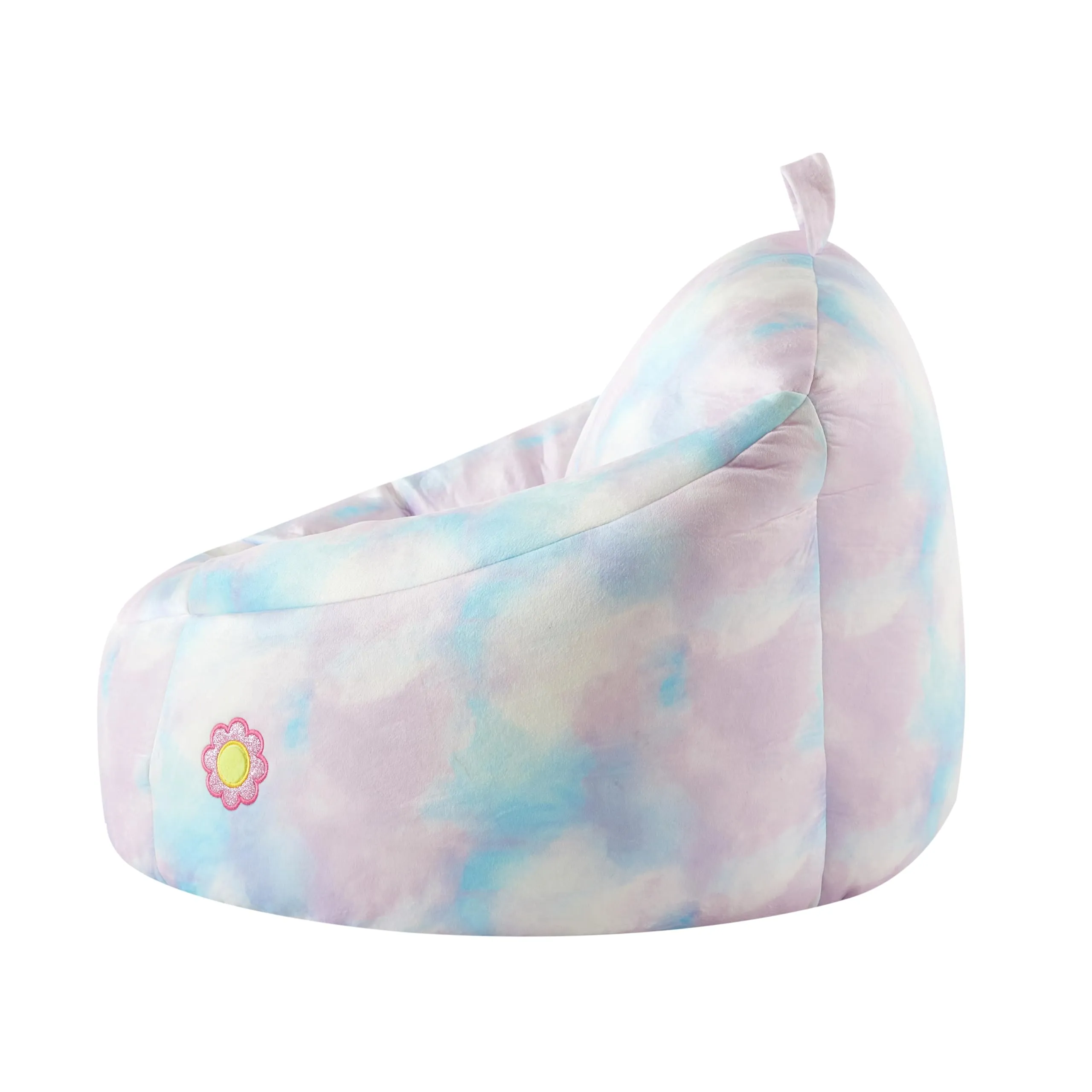 Heritage Kids Micromink Squishy Bean Bag Chair for Kids Ages 3 