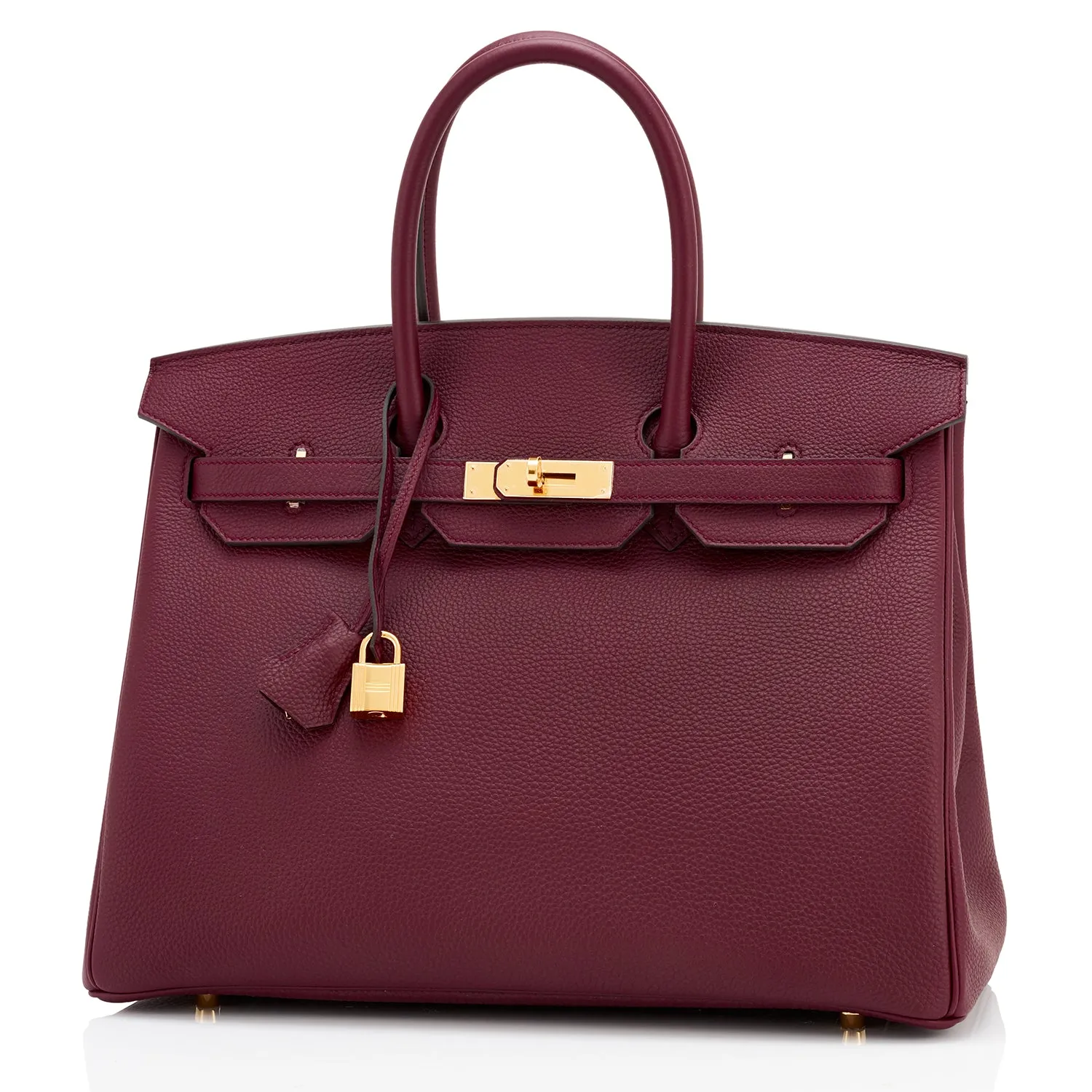 Hermes Bordeaux 35cm Birkin Togo Gold Hardware