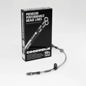 HIGH PERFORMANCE BRAIDED STAINLESS STEEL CLUTCH HOSE KIT FOR AUSTIN MINI (PRE-VERTO) 1967 - 1982