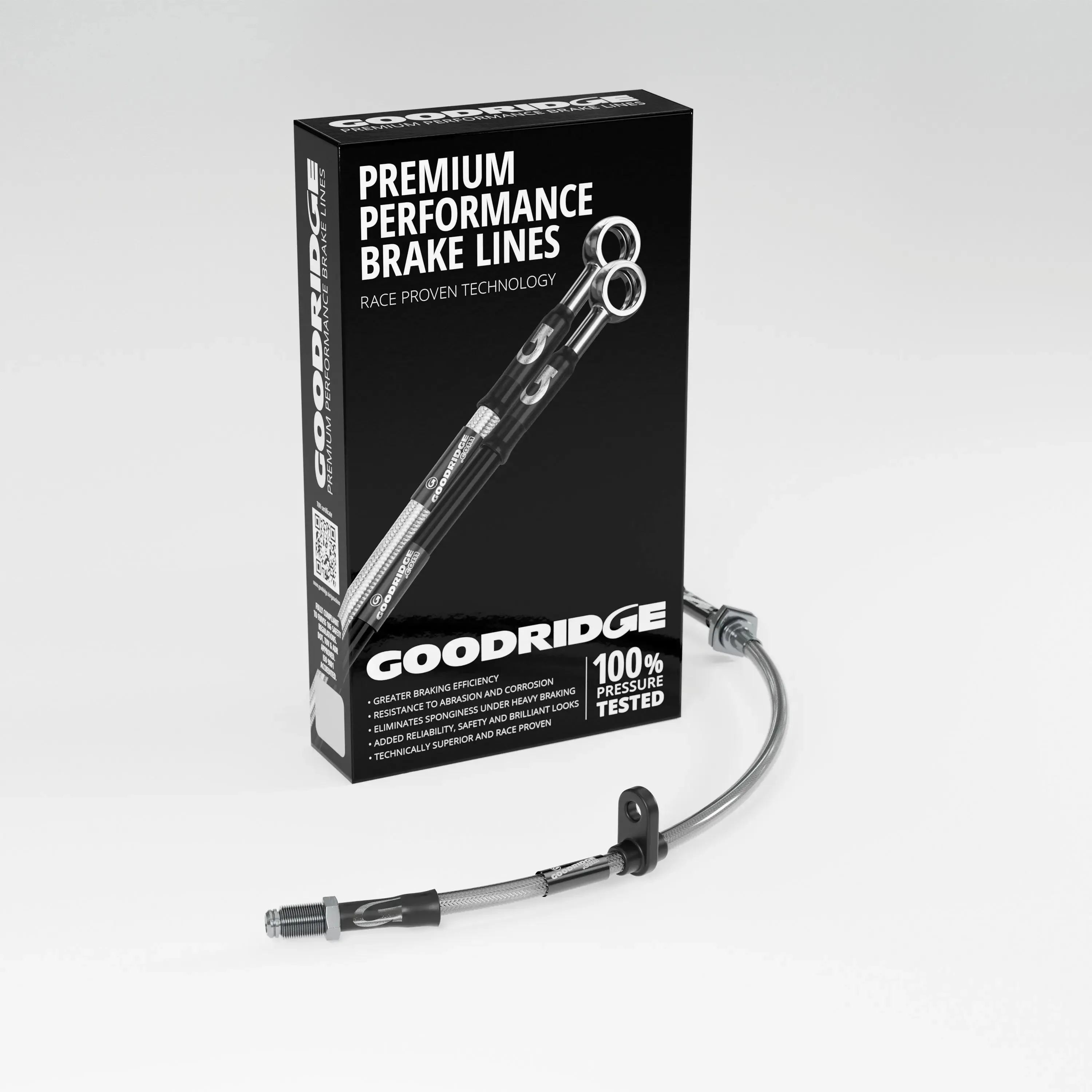 HIGH PERFORMANCE BRAIDED STAINLESS STEEL CLUTCH HOSE KIT FOR JAGUAR E-TYPE S3 5.3 V12