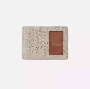 Hobo Euro Slide Card Case - Gold Filigree Exotic