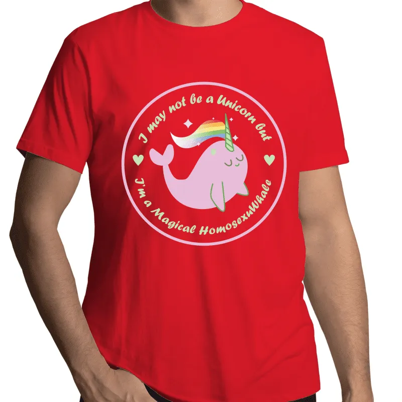 Homosexuwhale 1 T-Shirt Unisex (LG005)