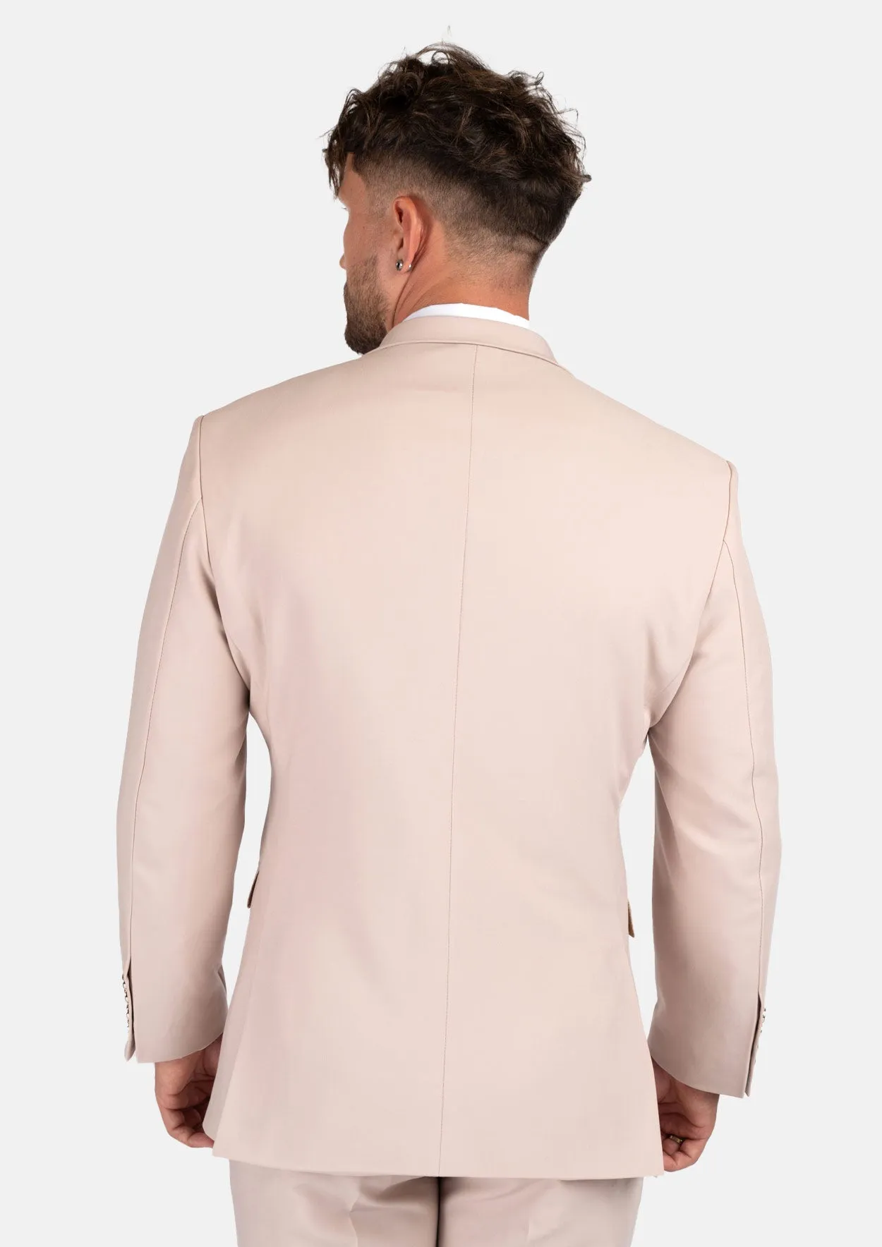 Hudson Champagne Stretch Suit