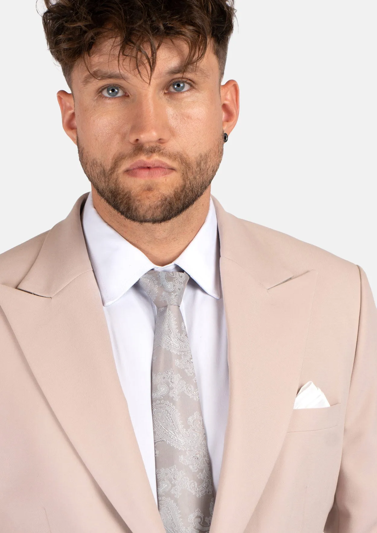 Hudson Champagne Stretch Suit