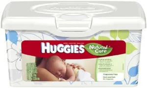 Huggies Natural Care Unscented Baby Wipes Tub - 64ct