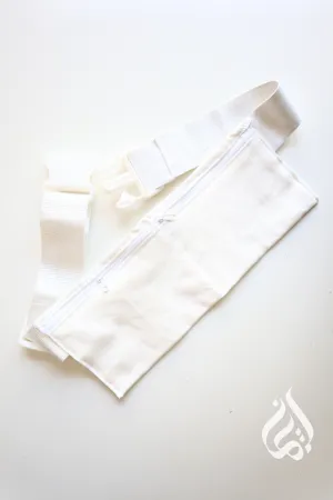 Ihram Belt with Pouch (white)