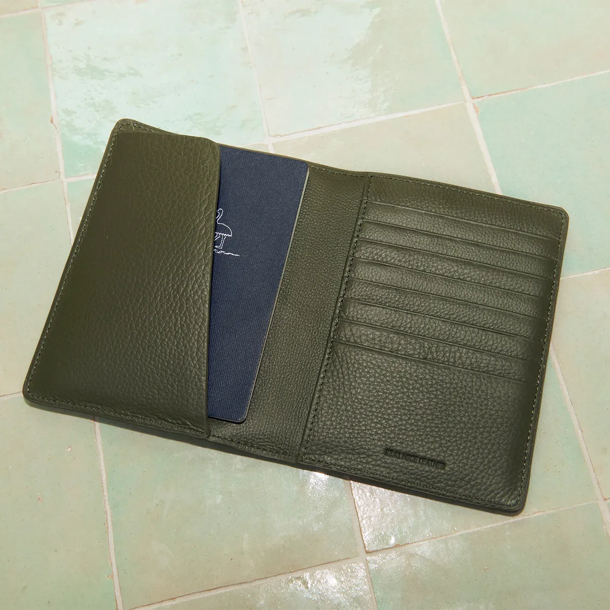 In Transit Passport Wallet - Khaki