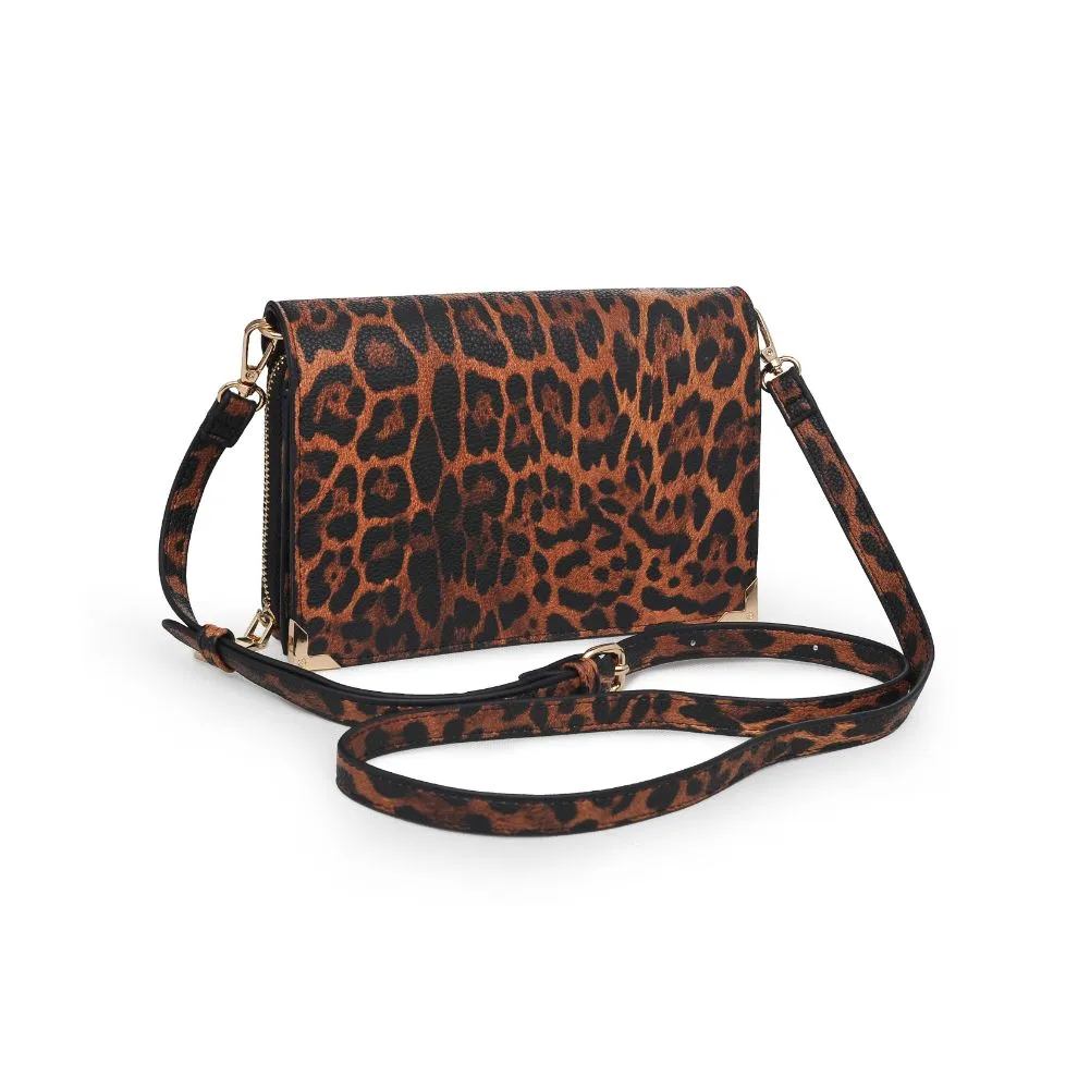 India Leopard Crossbody