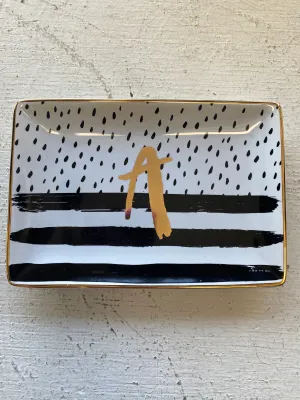 INITAL TRINKET TRAY