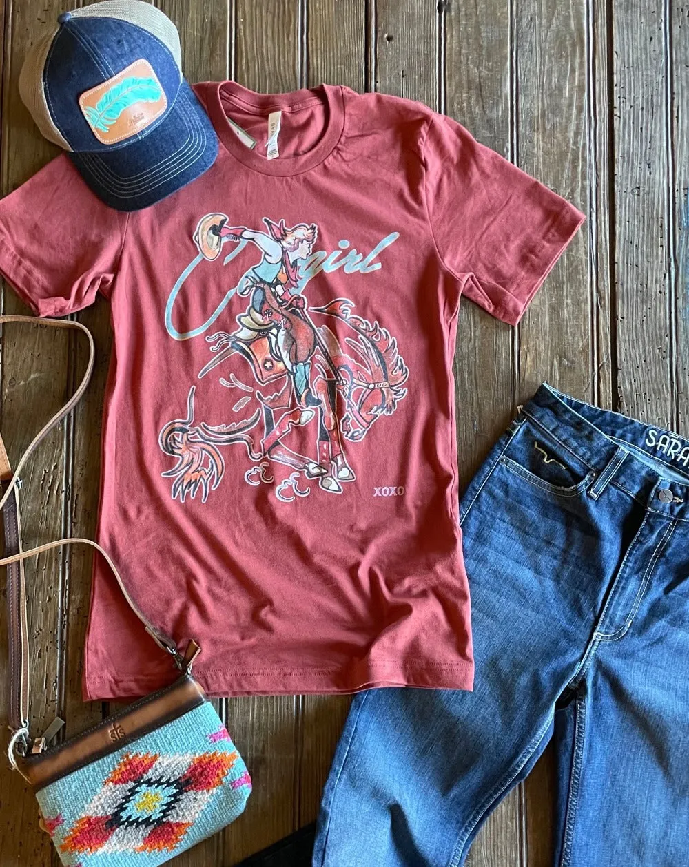 Invisible Cowgirl Tee