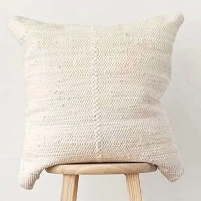 Ivory Chindi Pillow 20”x20”