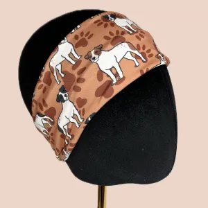 Jack Russel Stretch Headband