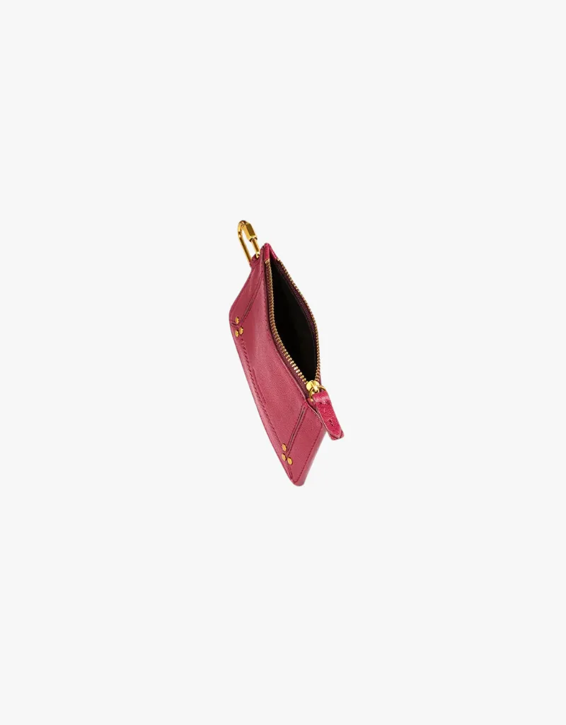 Jerome Dreyfuss Popoche XS Wallet in Ruby