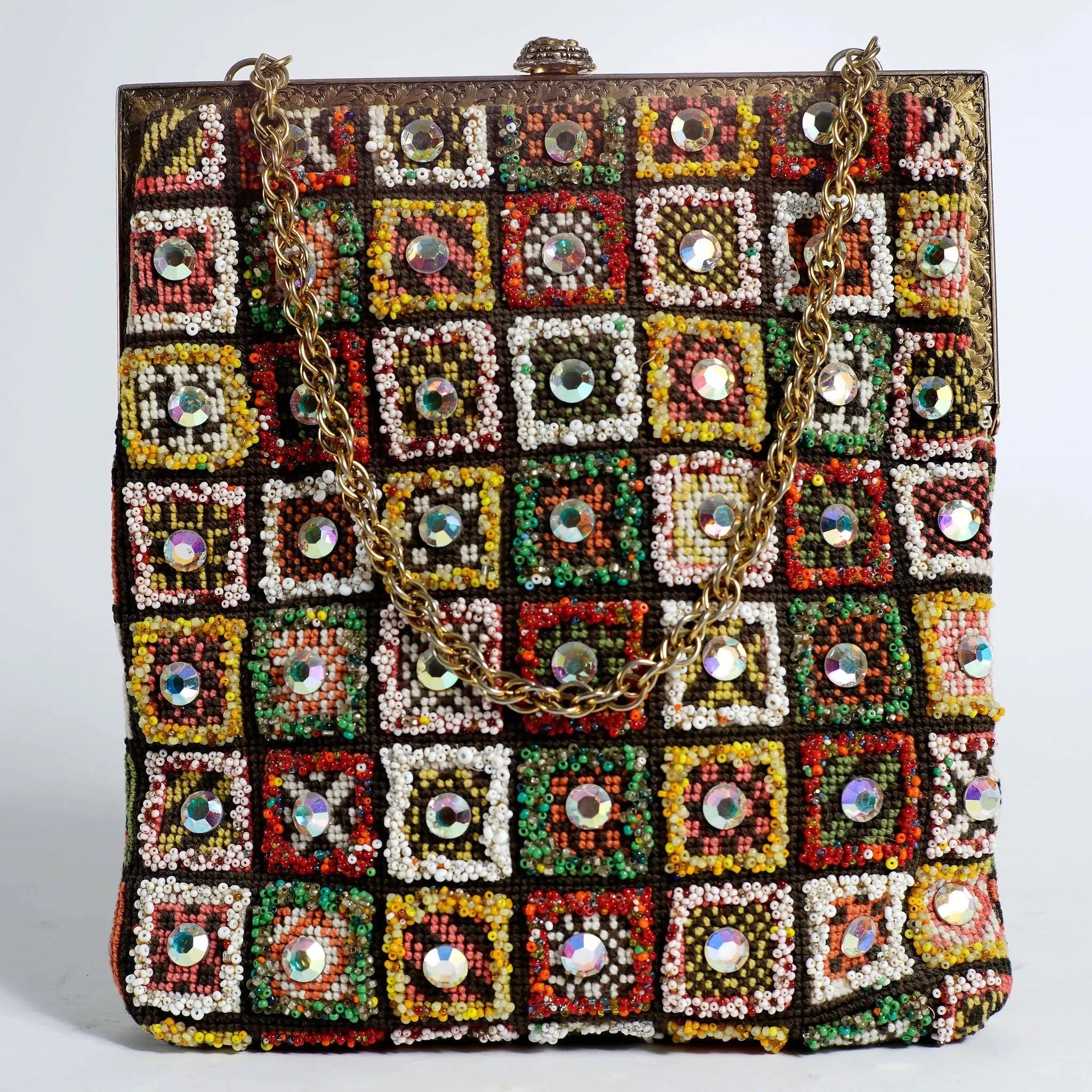 Jeweled and Beaded Bag