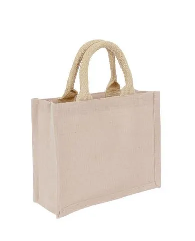 Jute   Cotton Premium Small Bag Plain