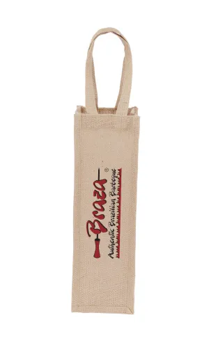 Jute Wine Bag - 1 Bottle - JT-WINE-1