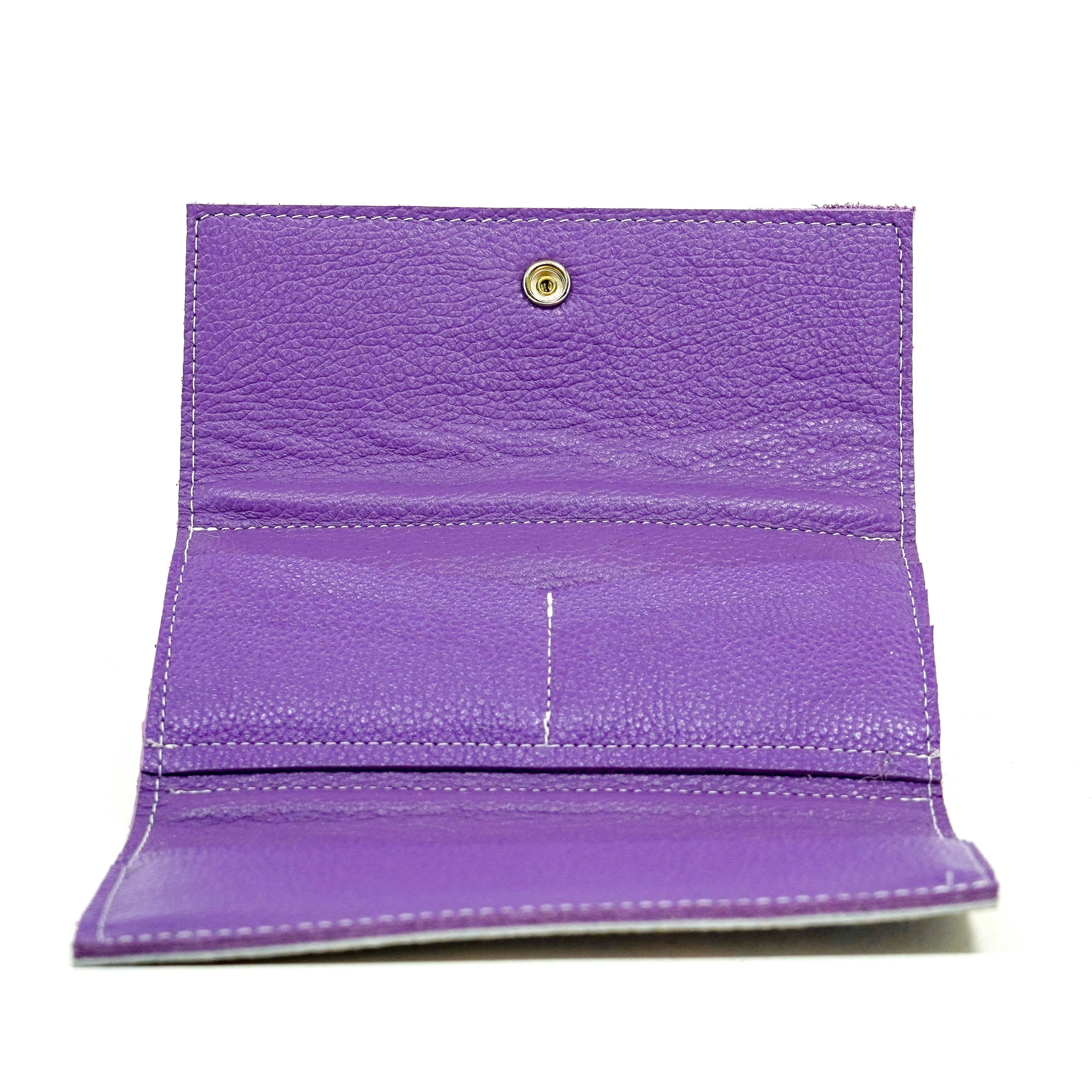 Kacey Wallet - Exotic Brindle w/ Smokeshow Driftwood