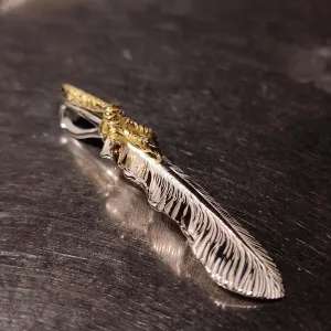 Ken Kikuchi Feather with K18 Claw F-24 K18F-20